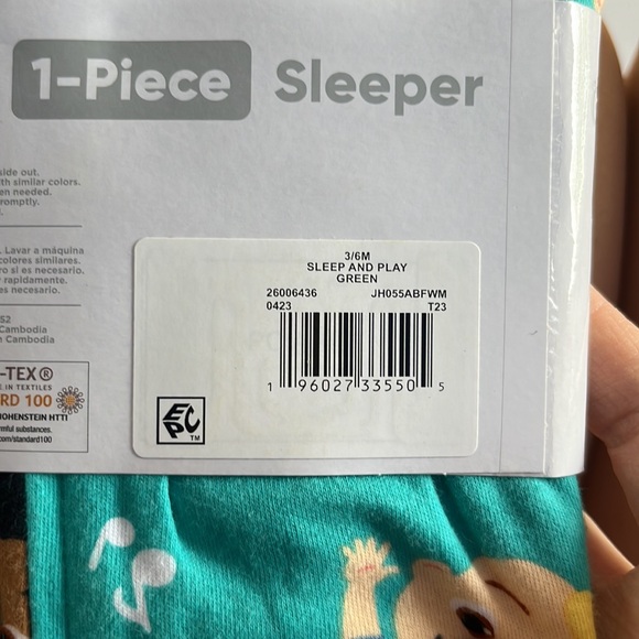 Disney Baby One Piece Cocomelon Sleeper Size 3-6 months New. - Picture 4 of 4